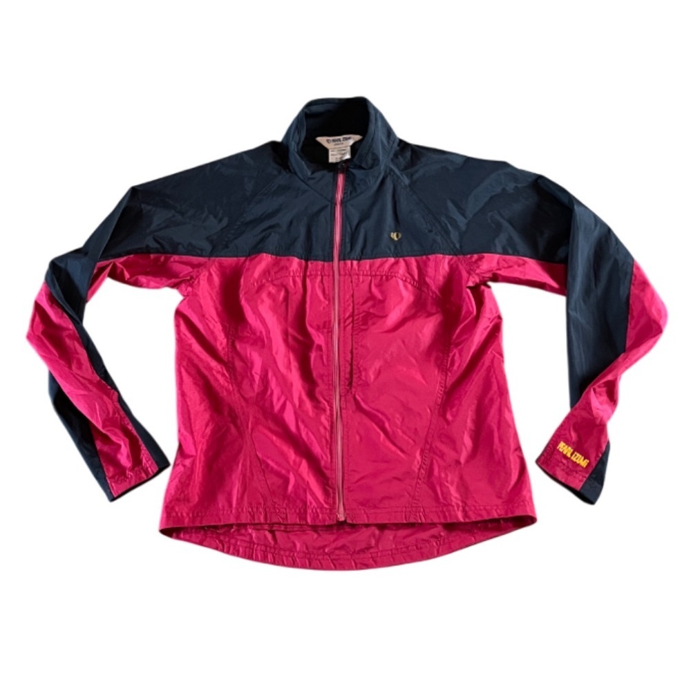 Pearl Izumi Vibrant Pink Raspberry / Black Athletic Cycling Jacket - Medium - Picture 2 of 10